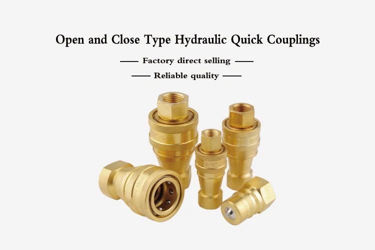 brass kzd hydraulic quick connect disconnect quick coupling