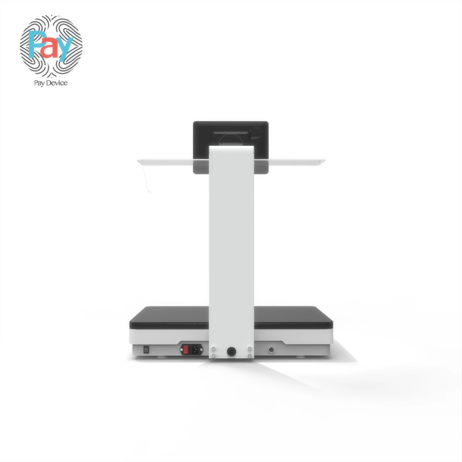 Android OS Self-Service POS Scale 8 Inch Screen Bluetooth WiFi Electronic Canteen Code Weighing Scanning Electronic Payment