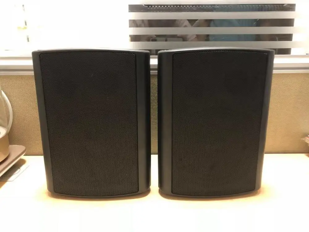 Public Address System Two Way  With Amplifier 6.5 inch Active Wall Mount Speaker