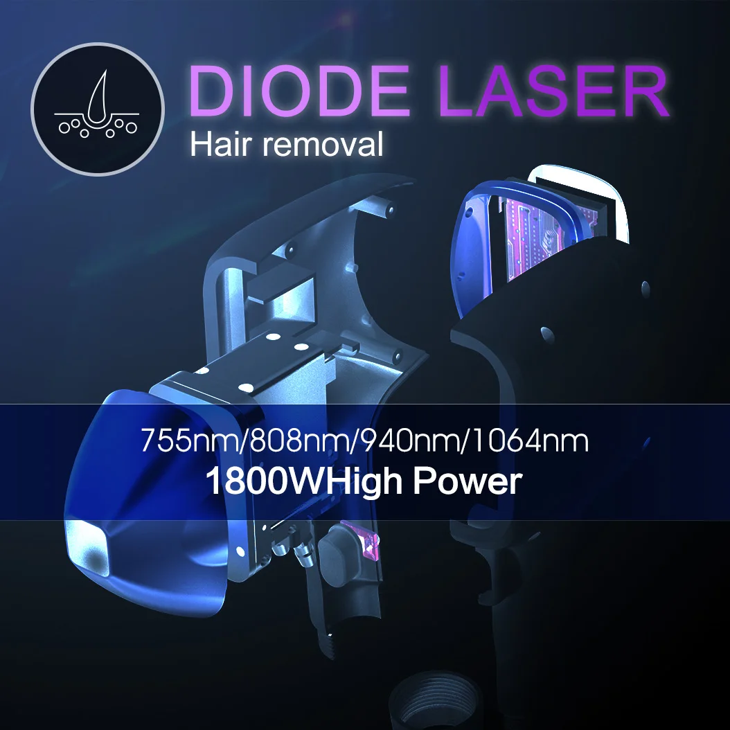 wholesale Aesthetic medicine laser hair removal diode laser hair removal machine