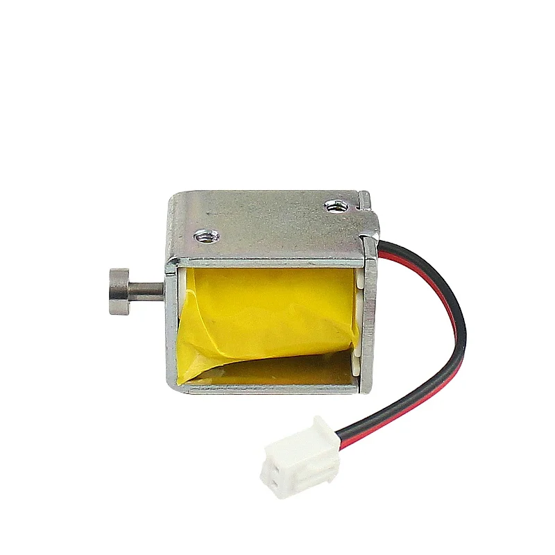 LY0626 Mini open frame push pull solenoid valve customized for smart locker lock
