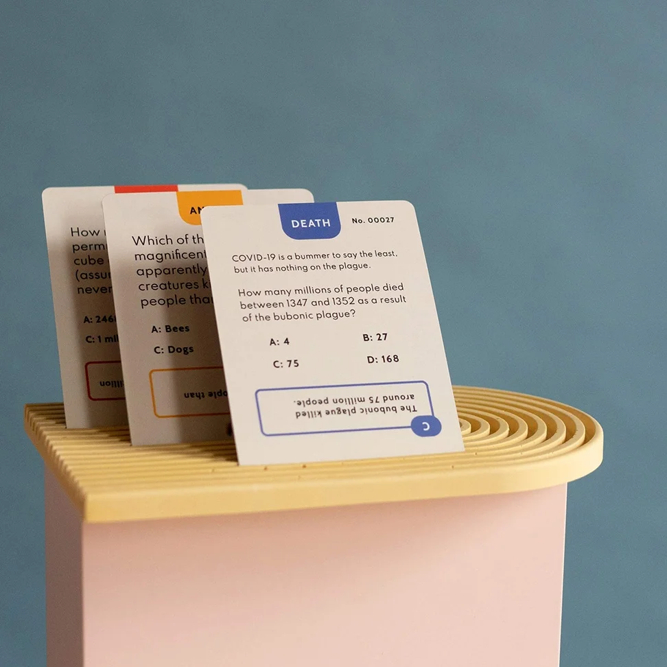 Customized Low Piece Adult Question Trading Talk Card Game Playing Family Manufacturers Printing Services With Box