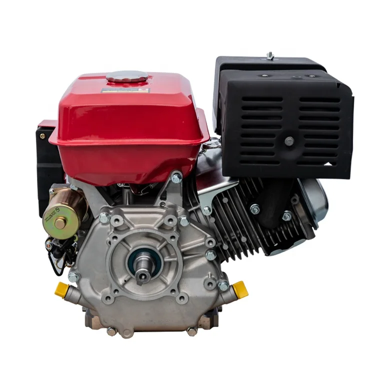 15HP горизонтальный вал Электрический старт бензиновый двигатель
