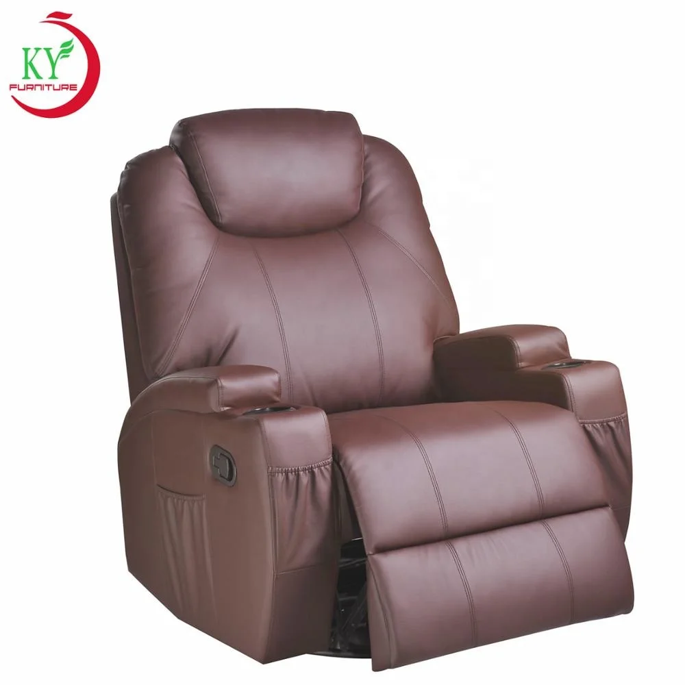  Массажное кресло JKY Furniture из искусственной кожи с дистанционным управлением и мягким