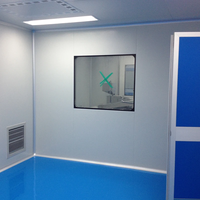 clean  room 50 Wrapped edge puritication door of stainless steel