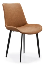 Amazon Hot Sale Modern Design Dinning Room Wooden Frame Comfy Dining Chair Ready To Ship