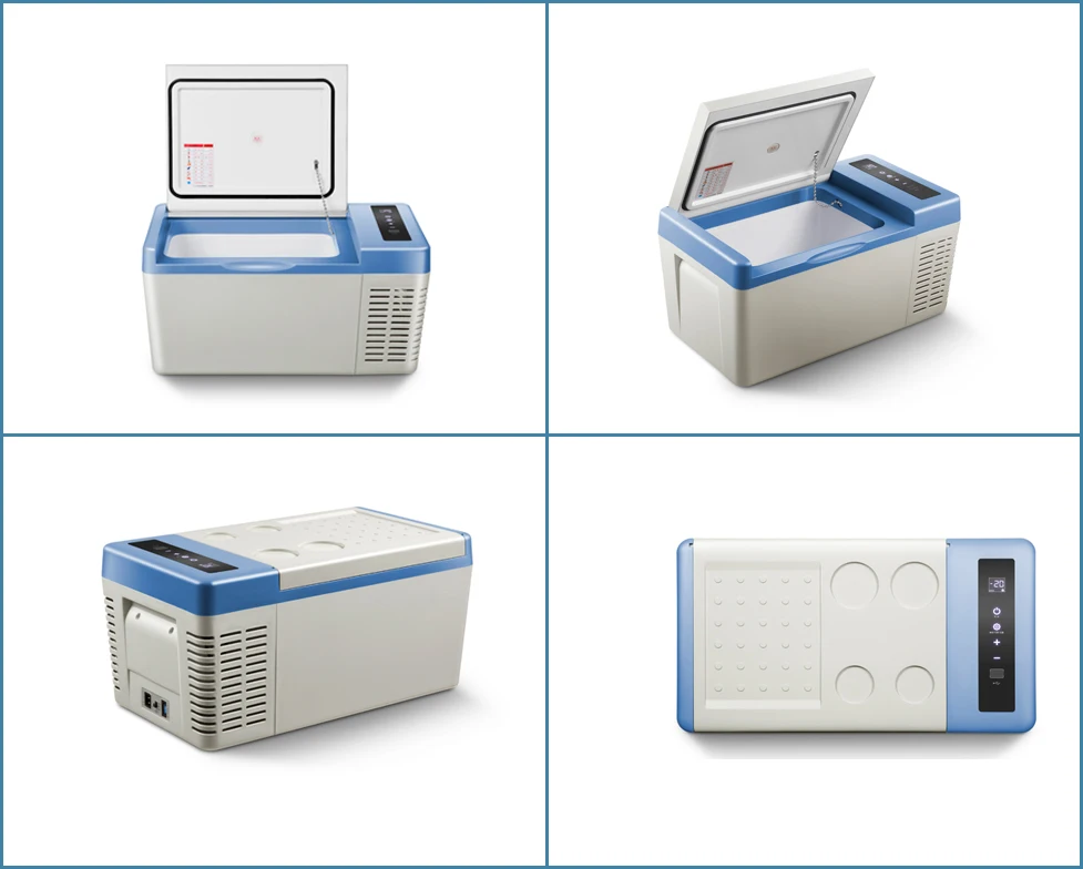 Tiefu 18 Liter 24v Usb 12v Car Cooler Box Mini Refrigerated Portable Mini Fridge 12v Car Fridge Refrigerator