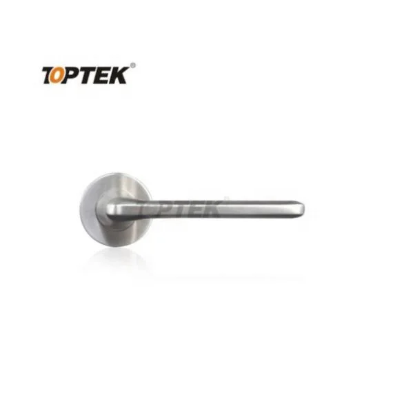 European style stainless steel door handle silver high standard handle for interior door