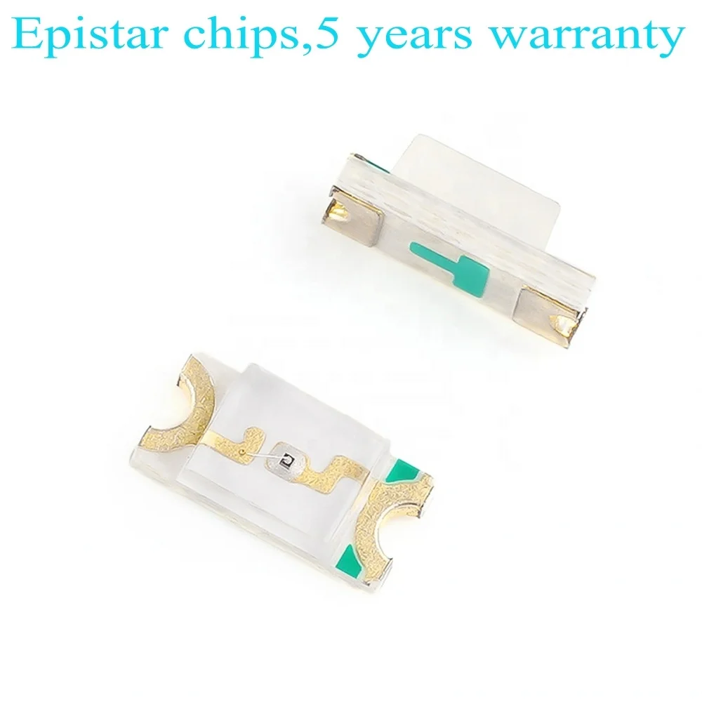 free samples 5 years warranty epistar chip 1206 smd led hot Selling SMD 1206 red