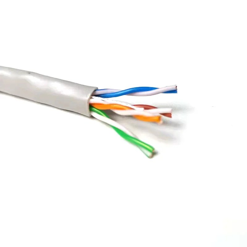 Фабрика OEM сетевое Cat5e UTP 4pr сетевой кабель 4p 24AWG 0 5 мм CCA Cat 5e Ethernet на возраст 2 4 8 пар 1000ft 305 м
