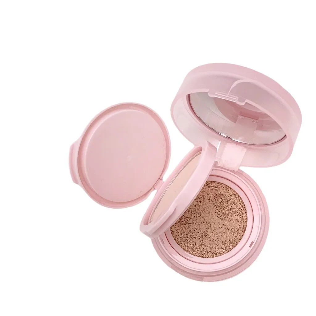 Gege Bear Brightening Skin Tone natural Lasting finishing Powder Pressed Setting Powder 2-in-1 Pressed Powder Air Cushion