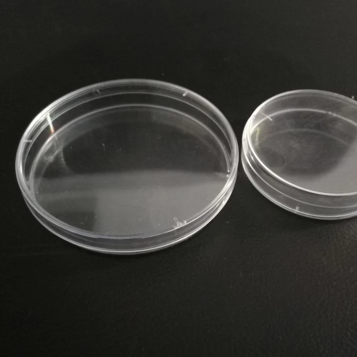 Медицинская лаборатория высокого качества разных размеров, одноразовая лаборатория 90 мм, стерильная или облученная пластиковая чаша Петри