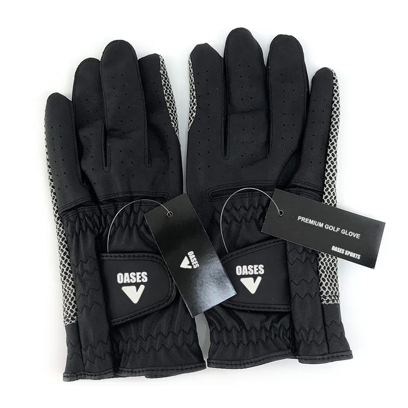 Дешевые мужские перчатки для гольфа из искусственной кожи с левой ручкой