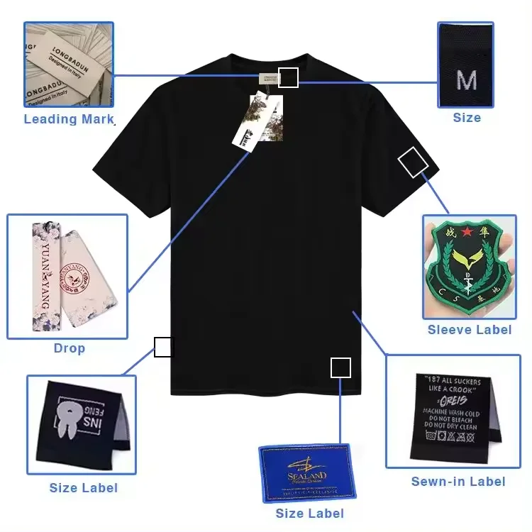 Hot High Quality 220 Gsm T-Shirt Printing Custom 100 Cotton Men Blank T Shirts for men