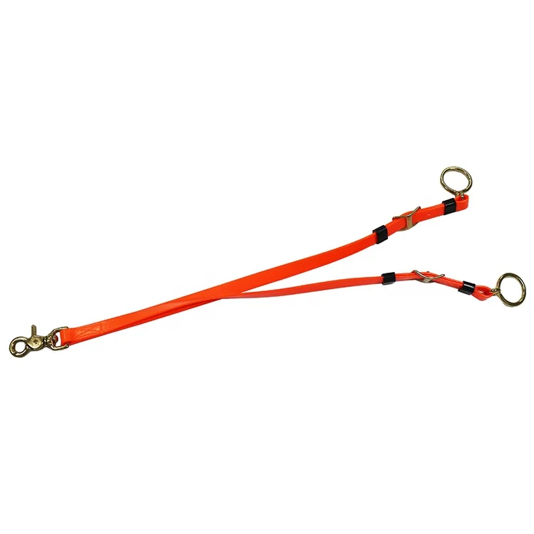 Deluxe 13mm Endurance Running Martingale with brass fittings