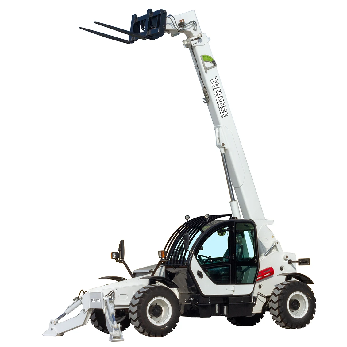 3.5t 4t Construction Machinery Lift Forklift 7m Telescopic handler diesel Forklift off road telehandler
