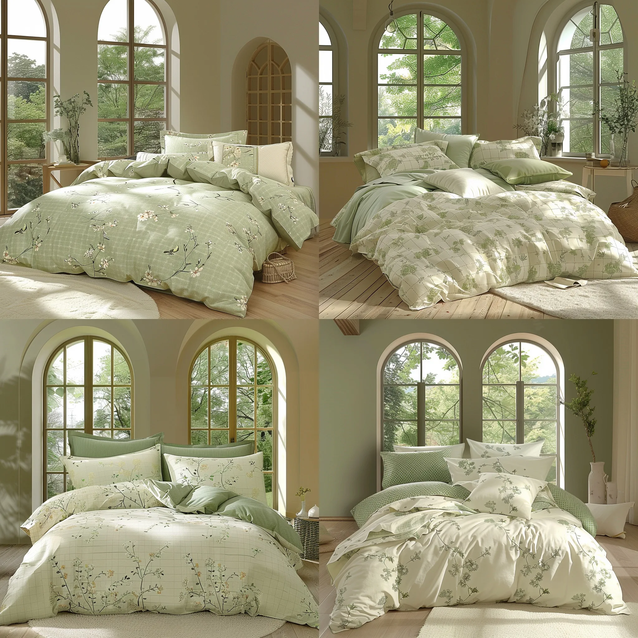 Starz Home Hot Sale Cotton Linen Fabric Bed Linen Ensures Hotel Quality with a Soft Cotton Linen Blend for a Fresh Look