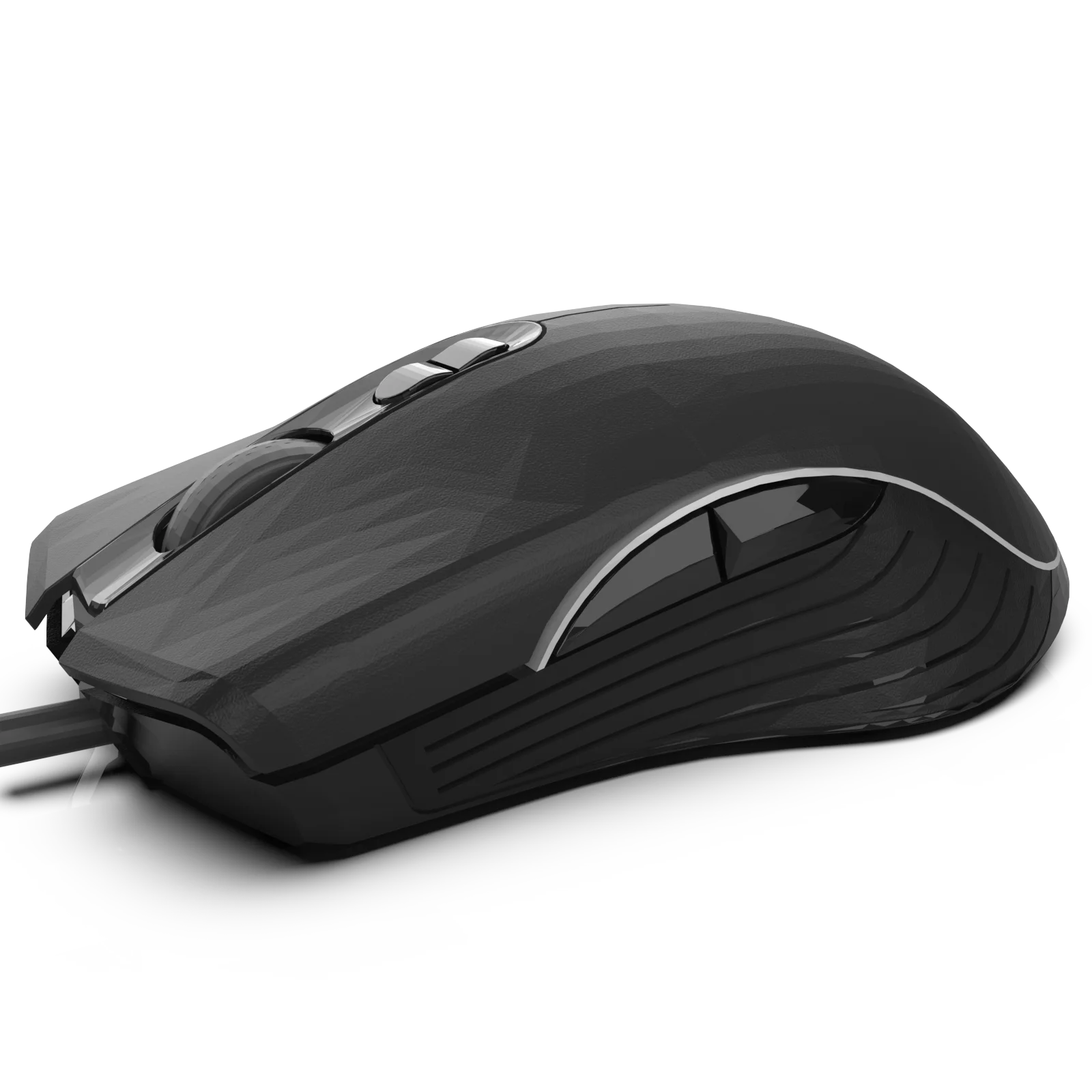 Проводная оптическая игровая мышь RGB с подсветкой, 7200 точек/дюйм