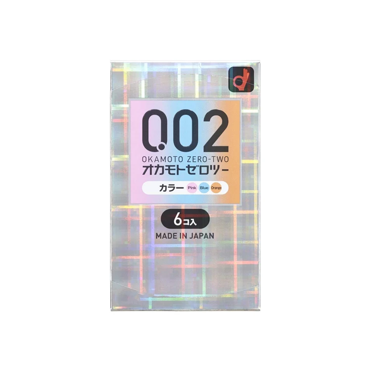Japanese Okamoto comfortable 0.02 mm latest plain male condom