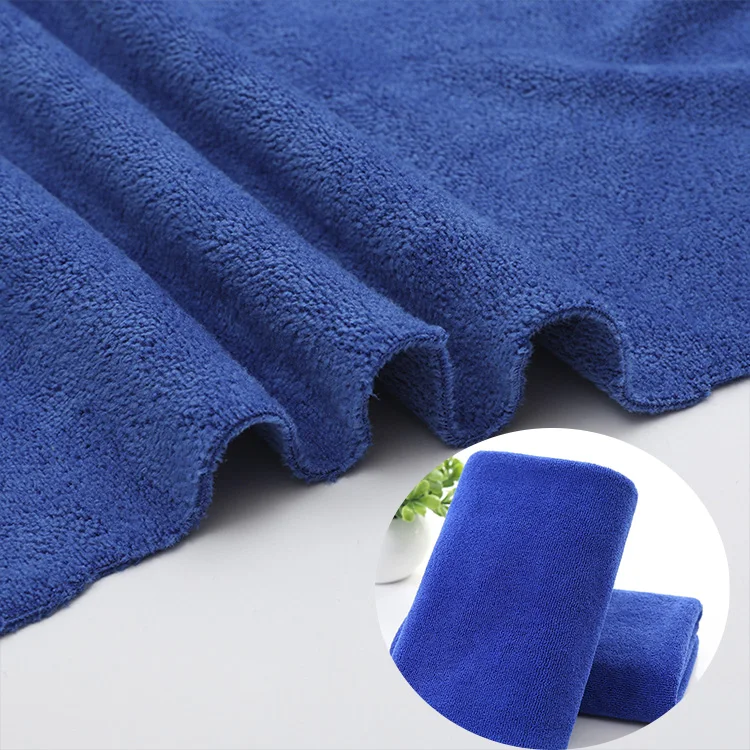 Wholesale Polyester Brocade Weft Knitting Microfiber Terry Cloth Fabric For Home Hotel