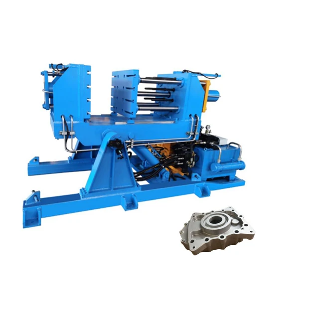 Aluminum Alloy Products BOQIAO Cast Auto Parts Tilting Casting Machine System