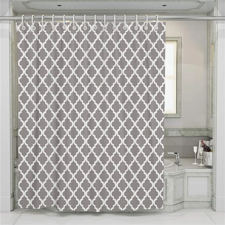 Лидер продаж на Amazon занавеска для душа Imiee из ткани нового дизайна с геометрическим узором 72x72 дюйма