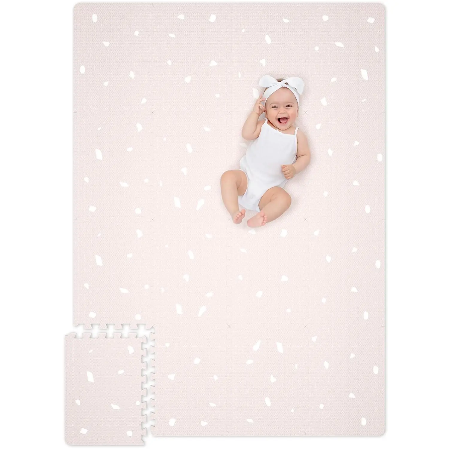 Customized stylish EVA foam puzzle mats baby playing soft non-toxic flooring toddler yay mats
