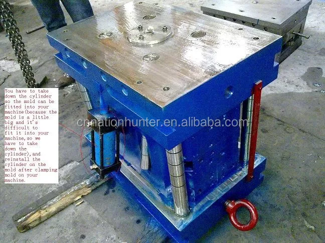 Video!!Factory Direct Cheapest Price Second Hand/used Plastic Logistics Basket Injection Mould,household Commodity Mold for Sale