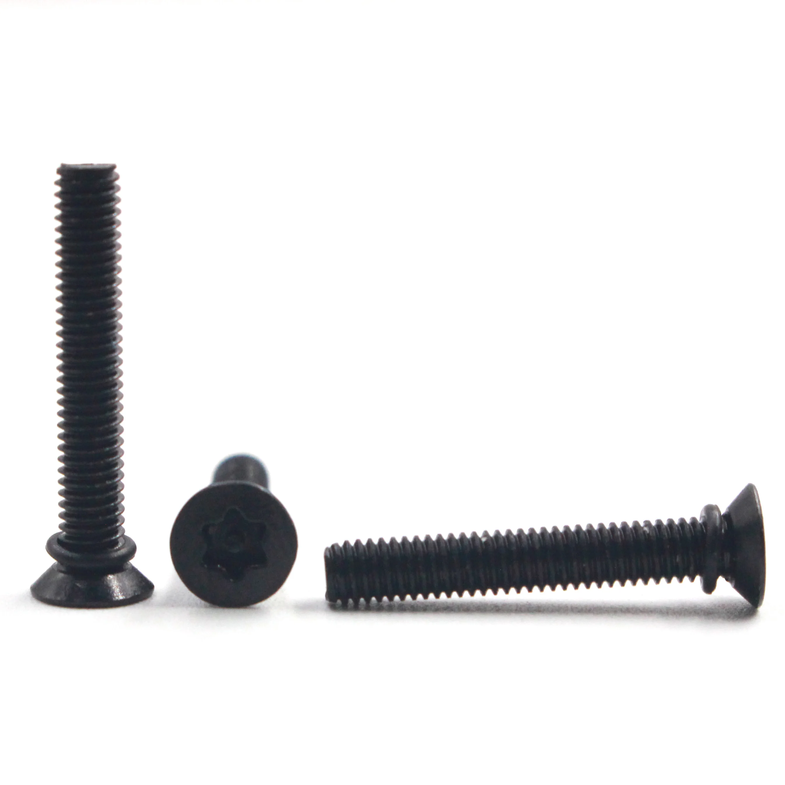 m5 countersunk ip67 tamper proof water proof black zinc trox machine thread forming zincplated sealing screw with o ring