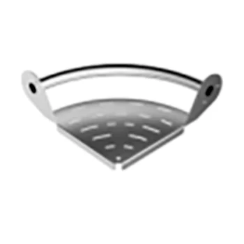 Brushed Nickel 304 Stainless steel Shower caddy storage rack corner shelf wall mounted bathroom organizer shelf with grab bar