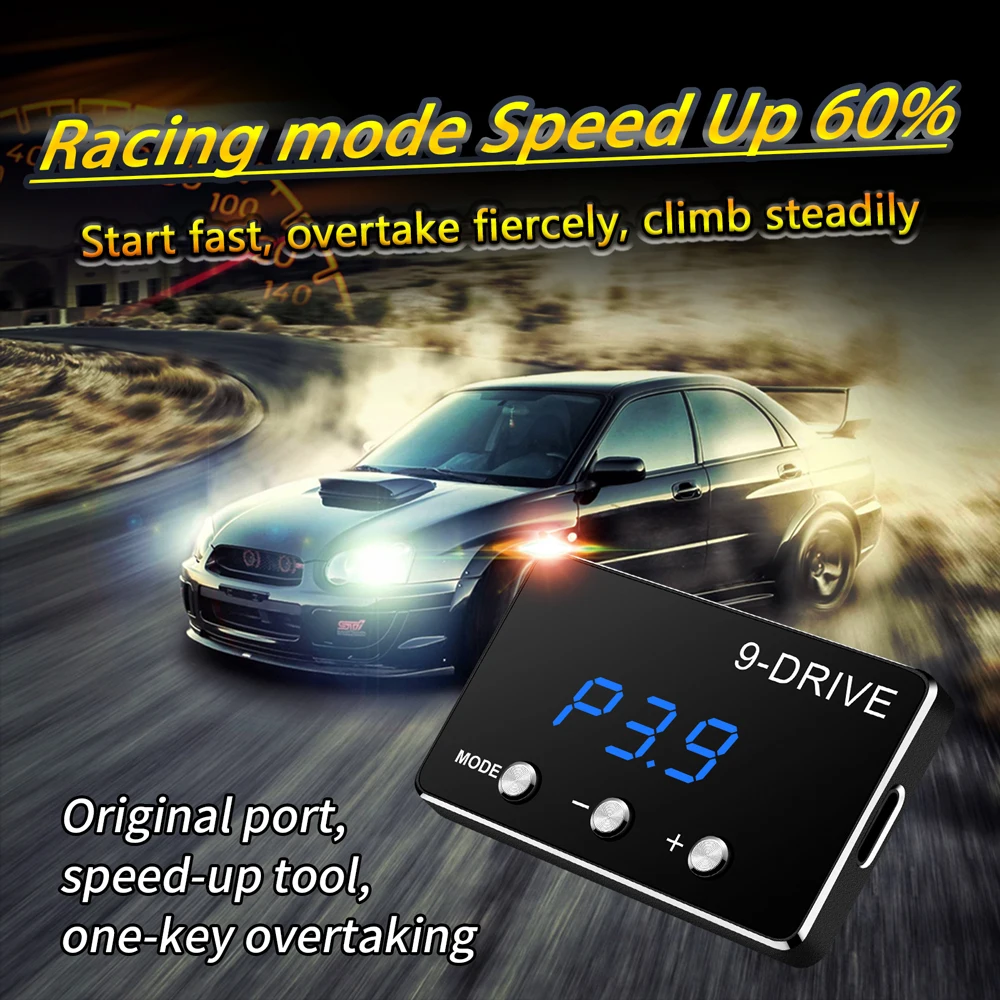 F1 Car Special Fast Speed Strong Power 9 Drive Electronic Throttle Controller Throttle Accelerator Automotive Hud Head Up Displa