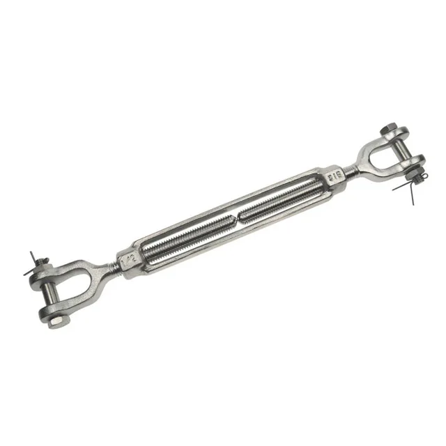 Small Stainless Steel 304/316 JIS Type Closed Body Turnbuckle Jaw & Swage