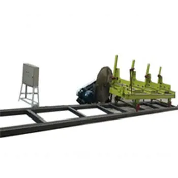 Wood Saw Machines Large Circular Sawmill With Log Carriage To Cutting Rough Log
