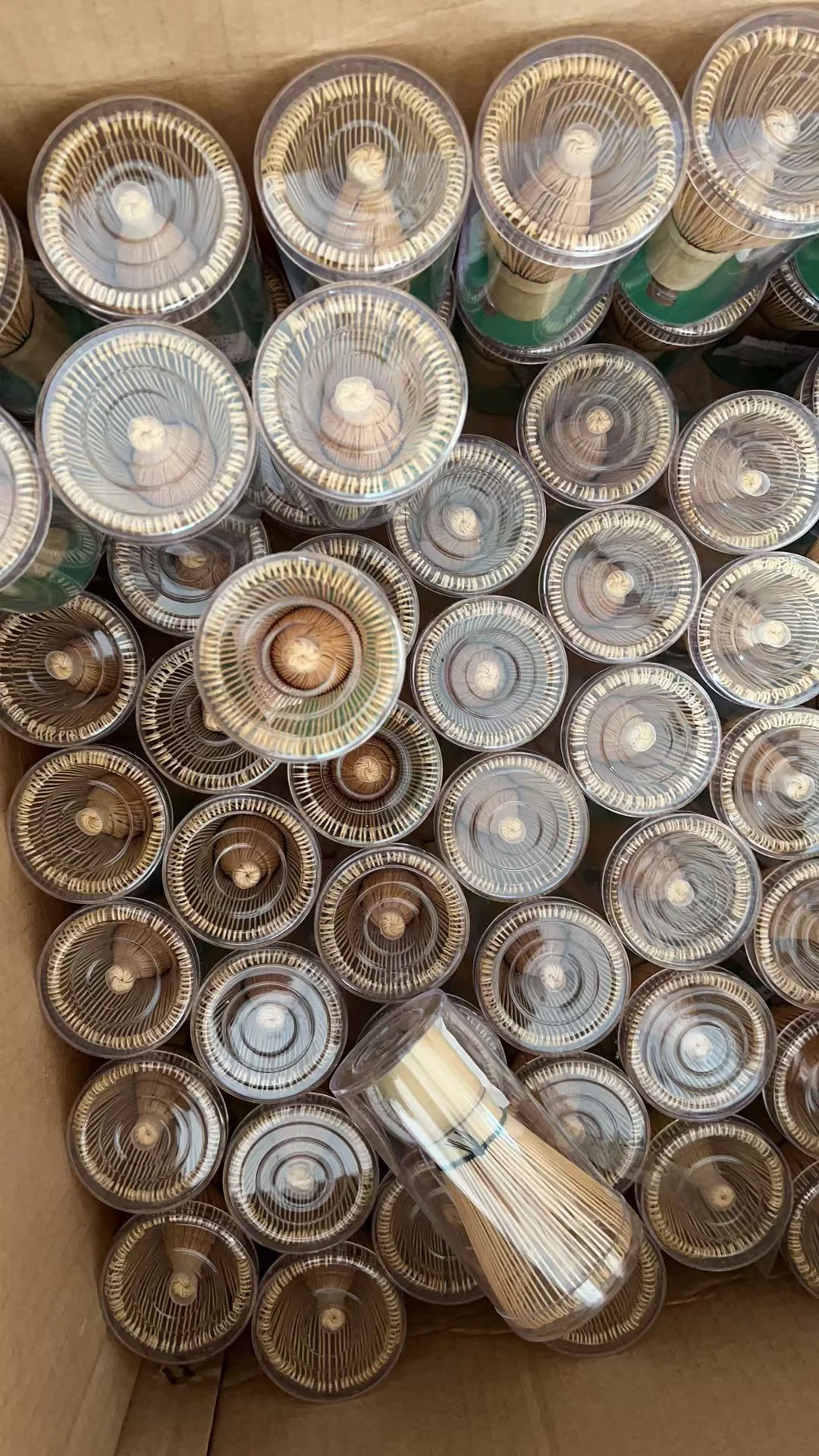 Japanese Handmade  Tea Powder Bamboo Whisk Semi-Handmade Chasen Natural Bamboo Matcha Whisk for Making and Stirring Matcha