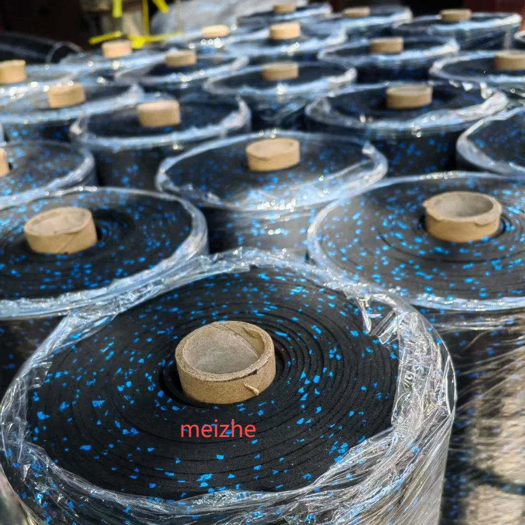 Non-smelling Shock Absorbing Epdm Rubber Rolls Gym Flooring Sheets Fitness Gym Flooring