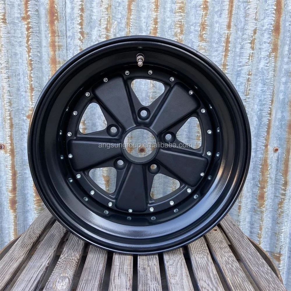 
Hot selling customized high quality 3 pieces split forged wheel 17 to 26 inch fuches wheels for porsche 