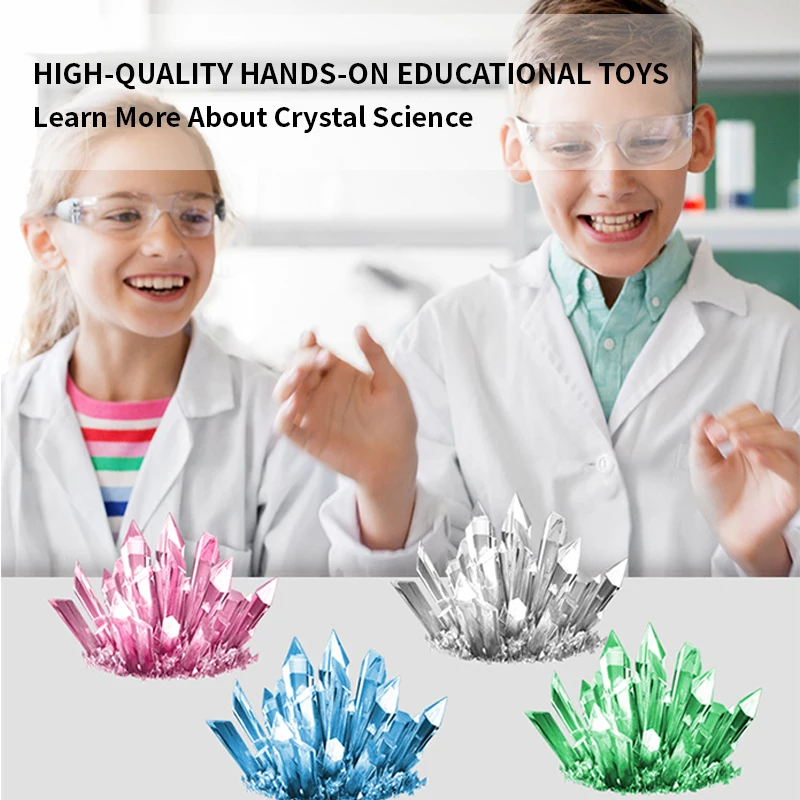 GP new arrival eco friendly toys science experimental kit crystal growing educational science toys craft toy