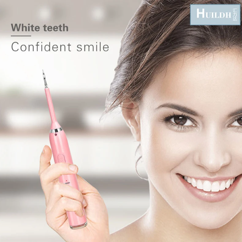 Cheap customized Dental Stain Remover Electric LED Household Cleaning Tool Oral Irrigator Tooth Stain Calculus Remover