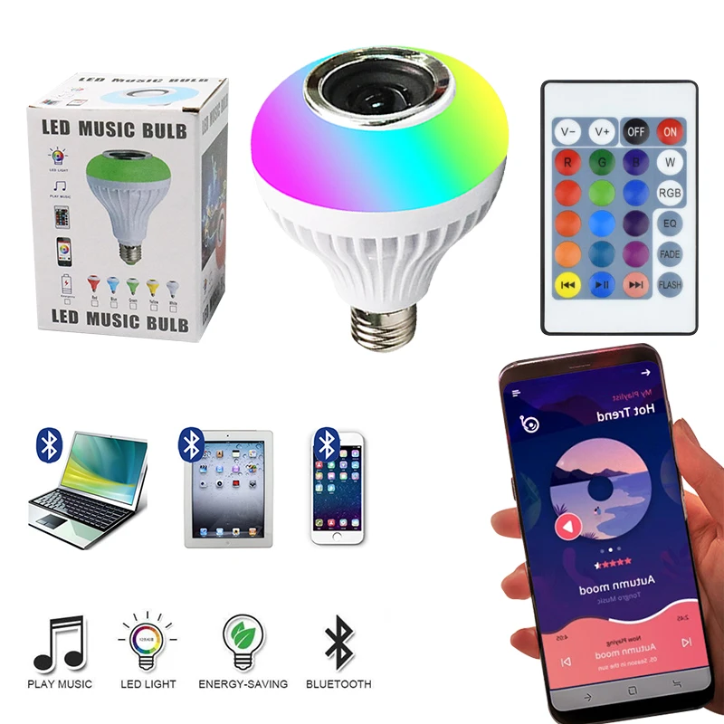 Light Lumen Bulbs Lamp E27 Volt Color For High China Smart Low With Type 120V Plastic B22 Dc Rgb New Music W E  40 Watt Led Bulb