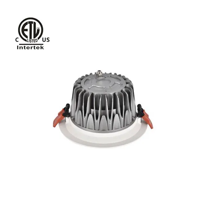 Daytonled Saturn IP65 Series Round Square ETL List North America Architectural commercial anti-glare Ra90 led downlight 10w