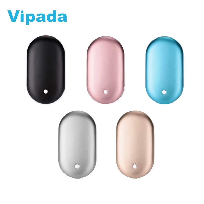 5000mAh Hand Warmer Power Bank Rechargeable Mini Powerbank Colorful Cute Portable Charger Power Bank