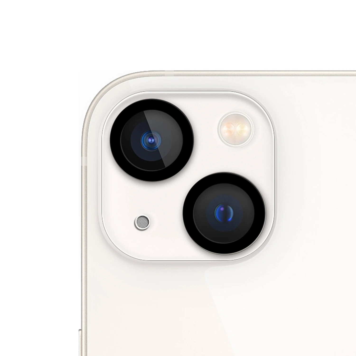 Защитное стекло для объектива камеры мобильного телефона серии iPhone 13 черная круглая Защитная