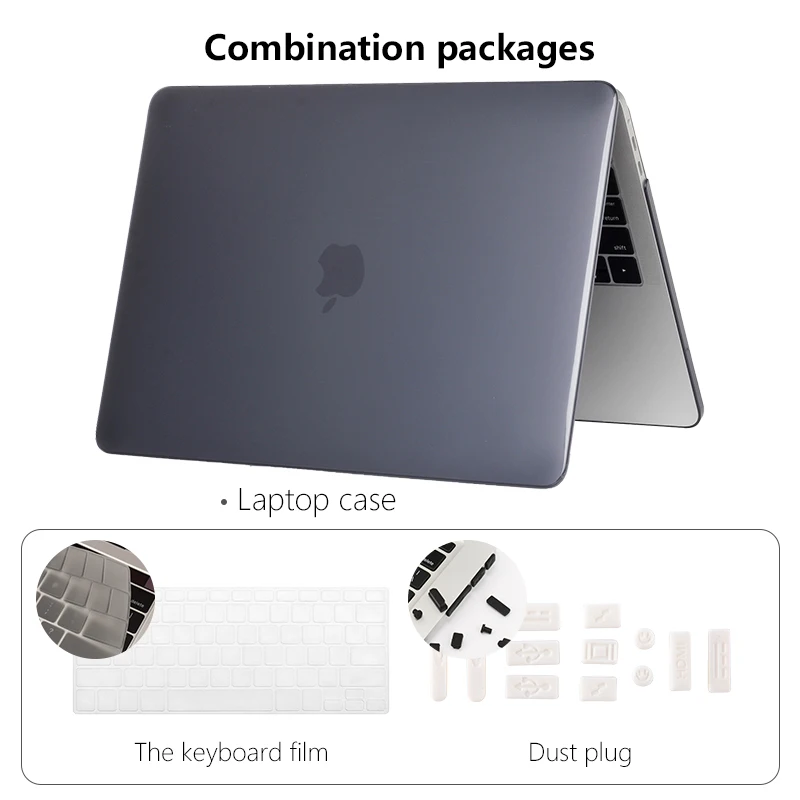  Чехол для Macbook пластиковый защитный чехол ноутбука 11 дюймов 12 13 15 Apple PC 0 2-0 33 кг 1 2