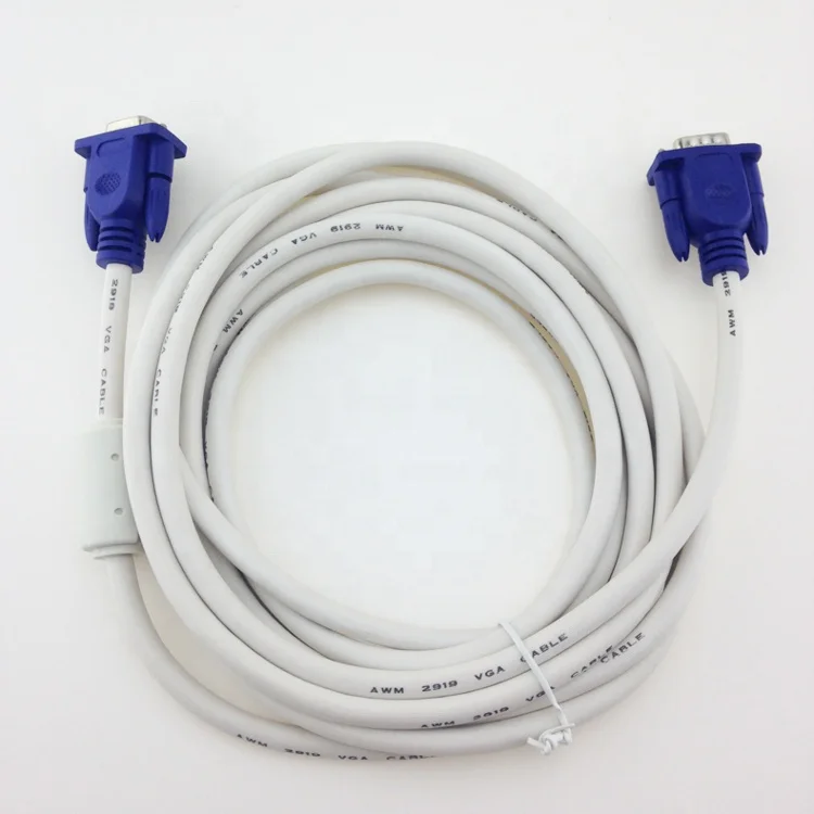 5 м китайский производитель vga-кабель «штырь-штырь» для компьютера аудио видео