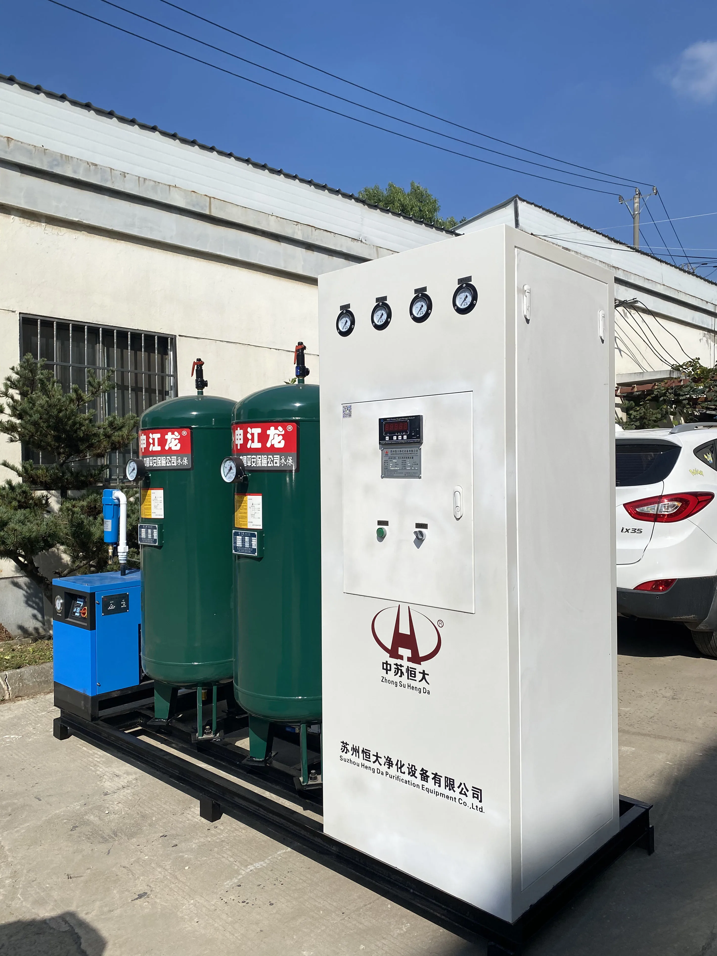 small nitrogen generator for welding and N2 device for discharging cables plant