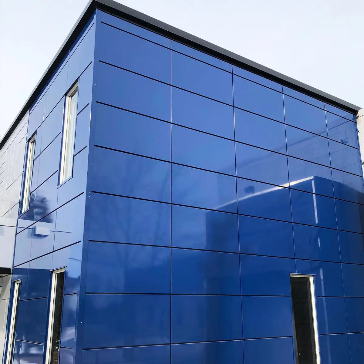 Aluminum Composite Panel Exterior Wall Panel Project Custom Aluminum Facade Panel