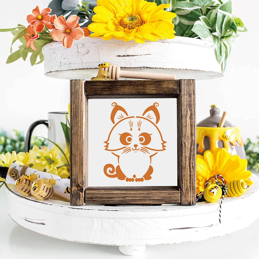 OEM eco-friendly plastic drawing stencils for kids animal stencil set for painting