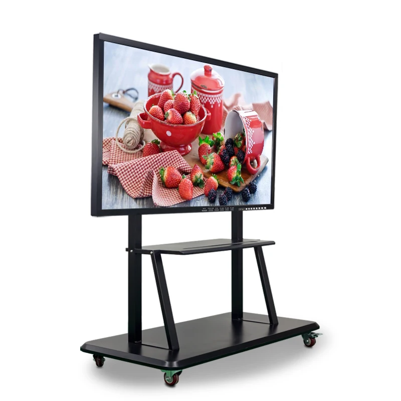 4K display panel multi touch screen smart interactive whiteboard 75 inch for meeting