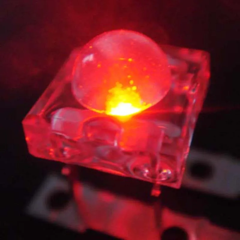 Лучшая цена кристаллы Epistar 588-595nm 5 мм piranha светодиодные