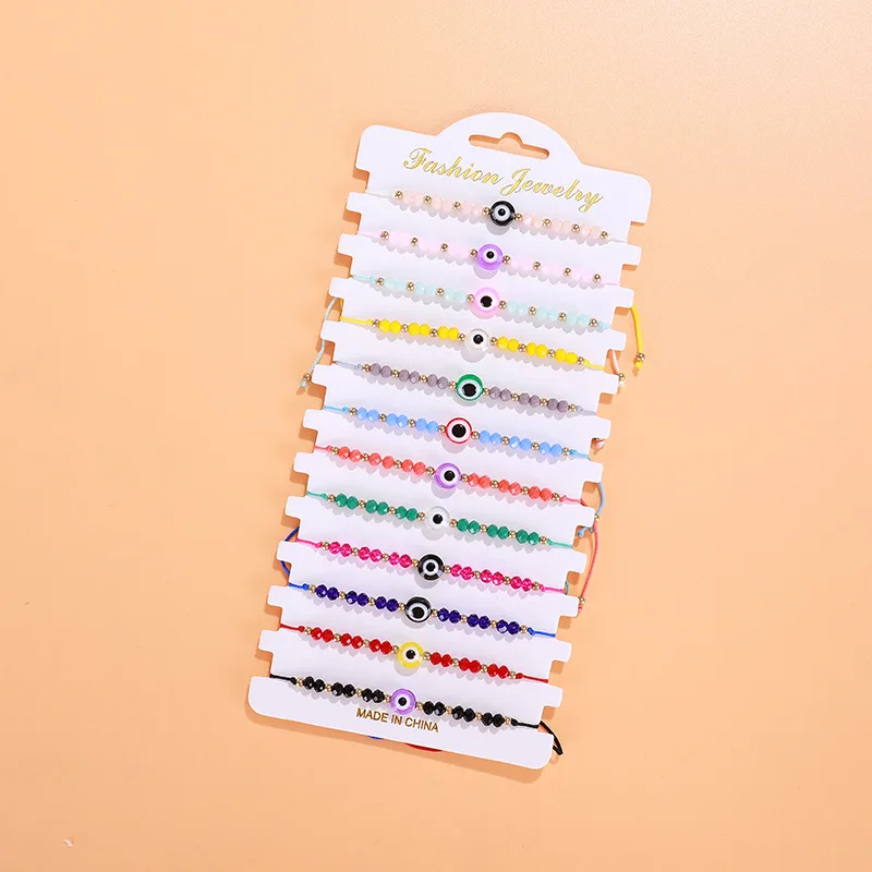 Handmade Rope Bangles for Men Women Evil Eye Red String Woven Bracelet Lucky Friendship Bracelets